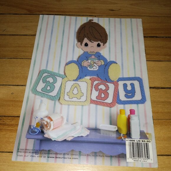 Precious Moments for Baby's Room Plastic Canvas Leaflet #1895 (Leisure Arts) - Picture 2 of 2